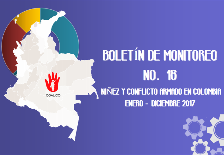 Boletín de monitoreo N° 18: Niñez y conflicto armado en Colombia.