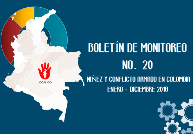 Boletín de monitoreo N° 20: Niñez y conflicto armado en Colombia.